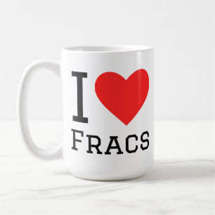 Mug J'adore les fracs