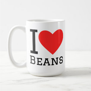 Mug J'adore les haricots