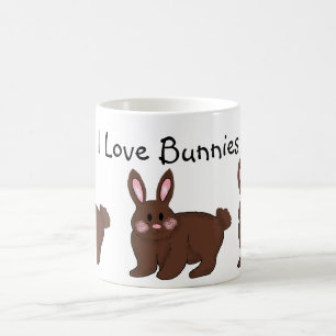 Mug J'adore les lapins