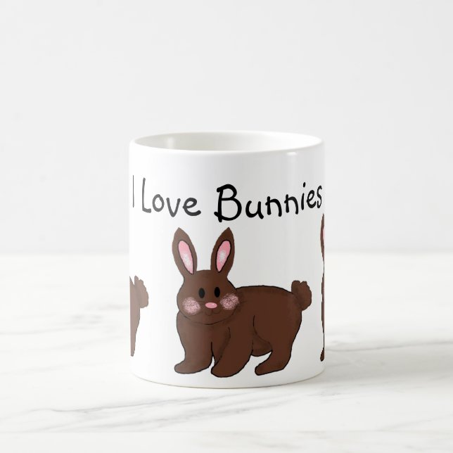 Mug J'adore les lapins (Centre)