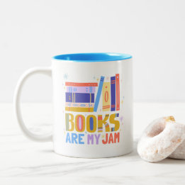Mug J'adore les Livres – Dessin Main Recto-Verso