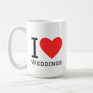 Mug J'adore les mariages 