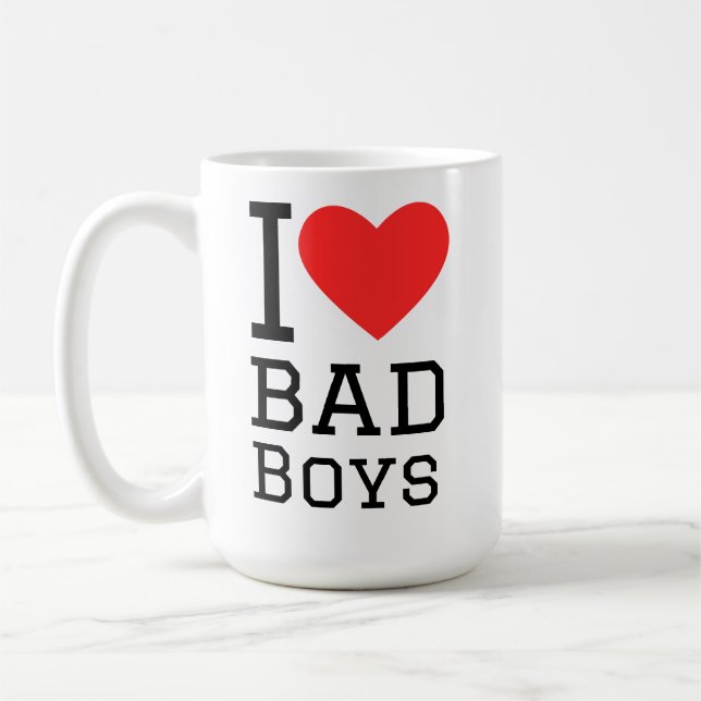 Mug J'adore les mauvais garçons (Gauche)