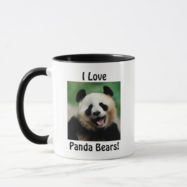 Mug J'adore les pandas (Gauche)