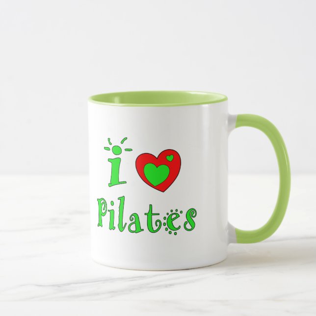 Mug J'adore les pilates - les cafés sur mesure (Droite)