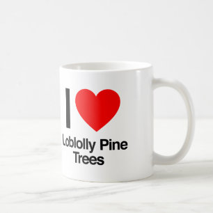 Mug j'adore les pins loblolly