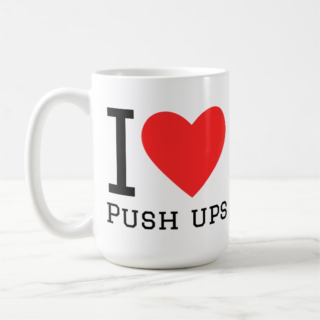 Mug J'adore les pompes (Gauche)
