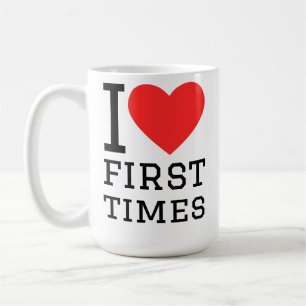 Mug J'adore les premières fois