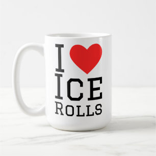 Mug J'adore les rouleaux de glace