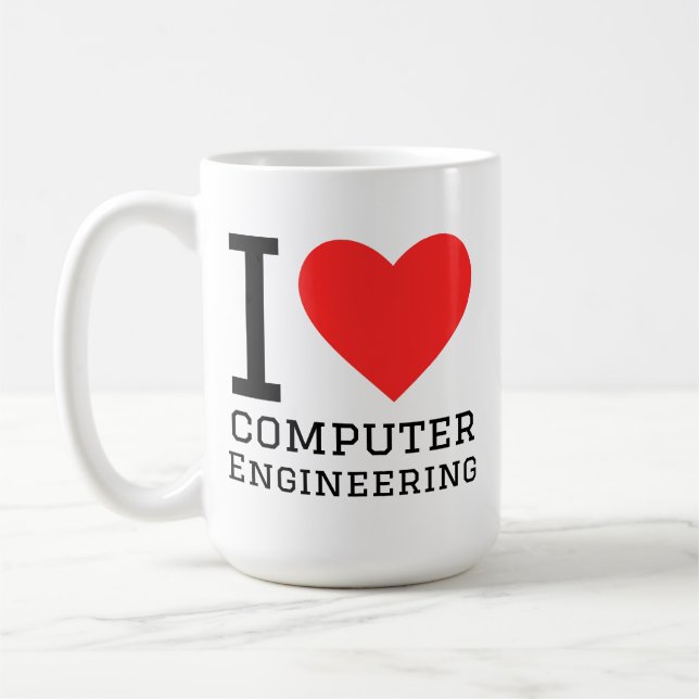Mug J'adore l'ingénierie informatique  (Gauche)