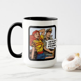Mug J'adore l'odeur d'absence d'enfants le matin !