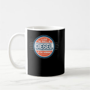 Mug J'adore l'odeur du diesel au matin