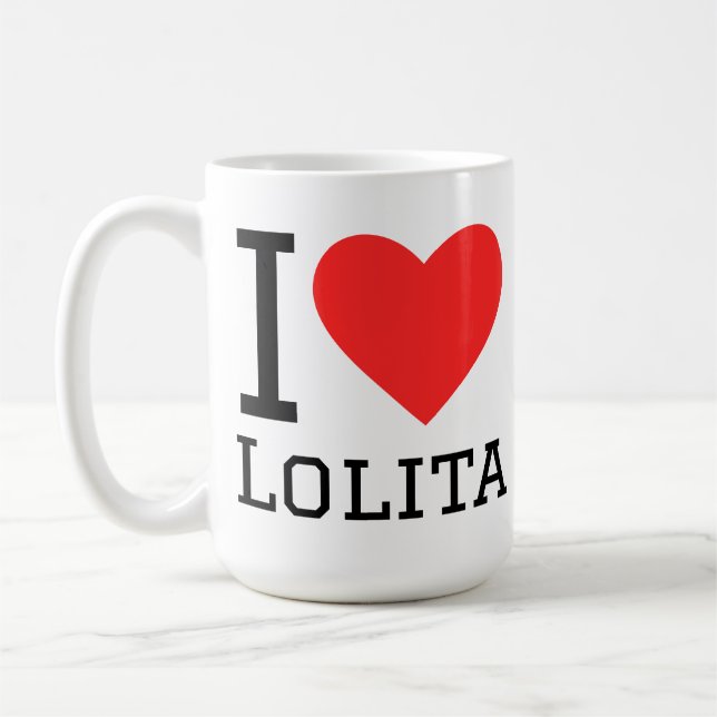 Mug J'adore Lolita  (Gauche)