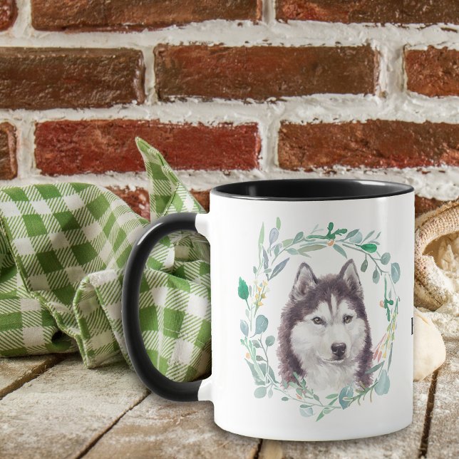 Mug J'adore ma purée de café Husky (Créateur téléchargé)
