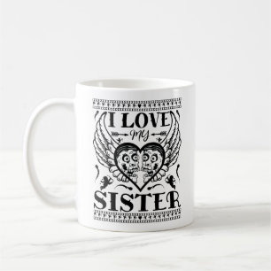 MUG J'ADORE MA SOEUR - JEUNE PETITE SOEUR QUOTES