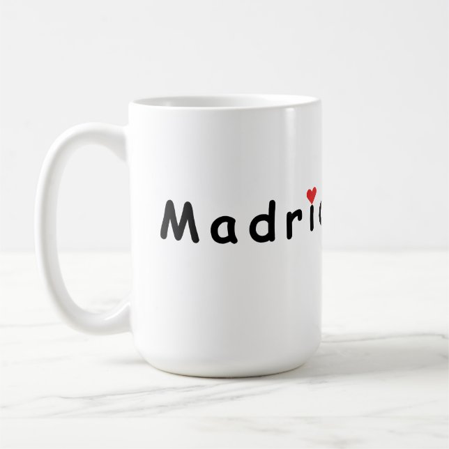 Mug J'adore Madrid (Gauche)