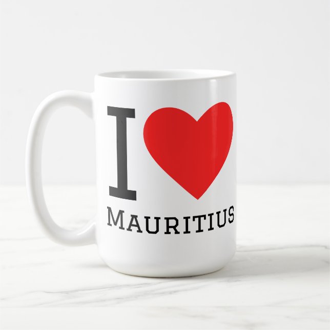 Mug J'adore Maurice  (Gauche)