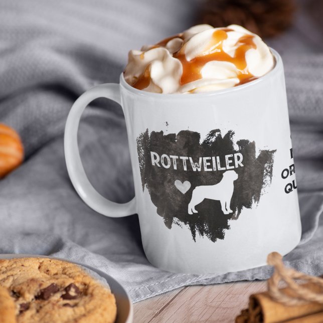 Mug J'adore mes Rottweilers Chien Animal de Compagnie  (Créateur téléchargé)