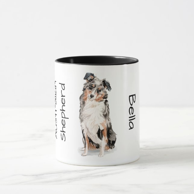 Mug J'adore mon berger australien (Centre)