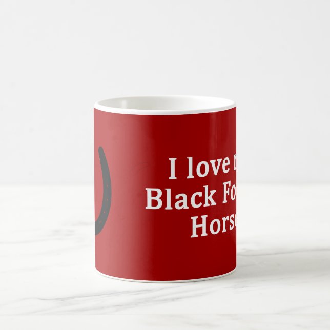 Mug J'adore mon cheval de la Forêt-Noire (Centre)