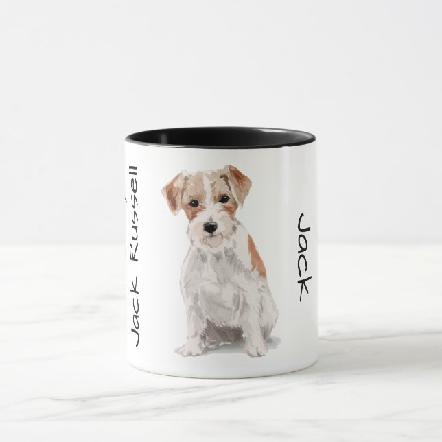 Mug J'adore mon Jack Russell  (Centre)