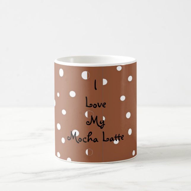 Mug J'adore mon latte au moka (Centre)