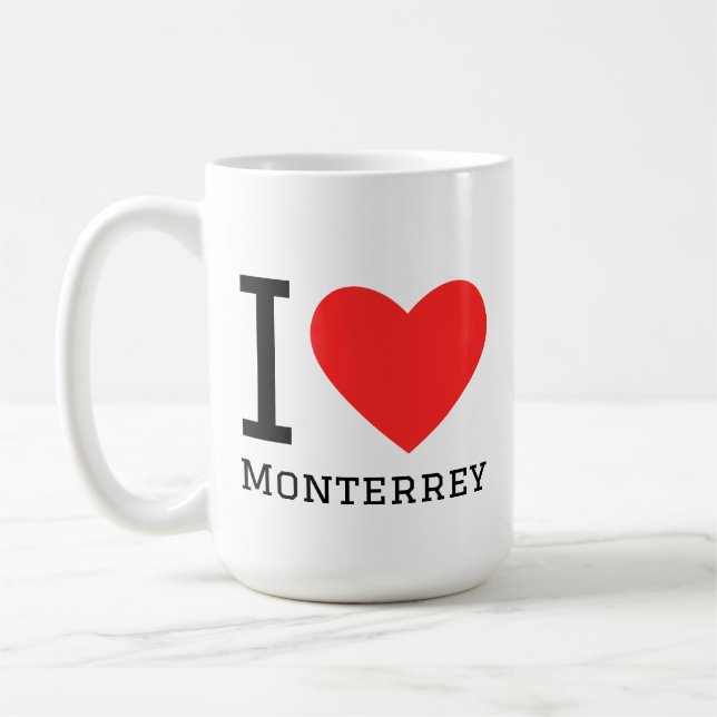 Mug J'adore Monterrey  (Gauche)