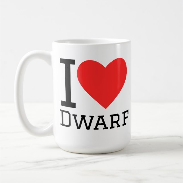 Mug J'adore nain  (Gauche)