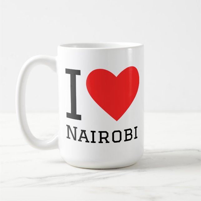 Mug J'adore Nairobi  (Gauche)