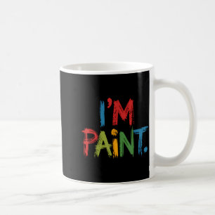 Mug J'adore peindre avec les doigts Je peins drôle cou