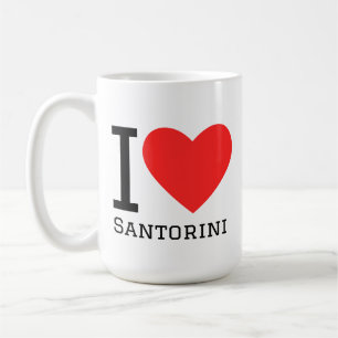 Mug J'adore santorini