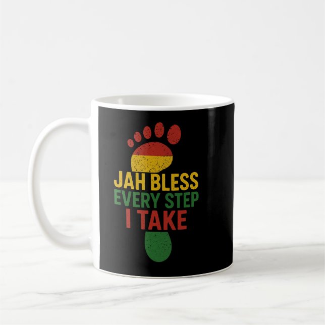 Mug Jah bénisse chaque pas que je fais Rasta  (Gauche)