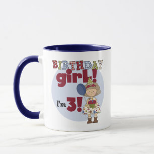 Mug J'ai 3 Tshirts et cadeaux pour filles d'anniversai