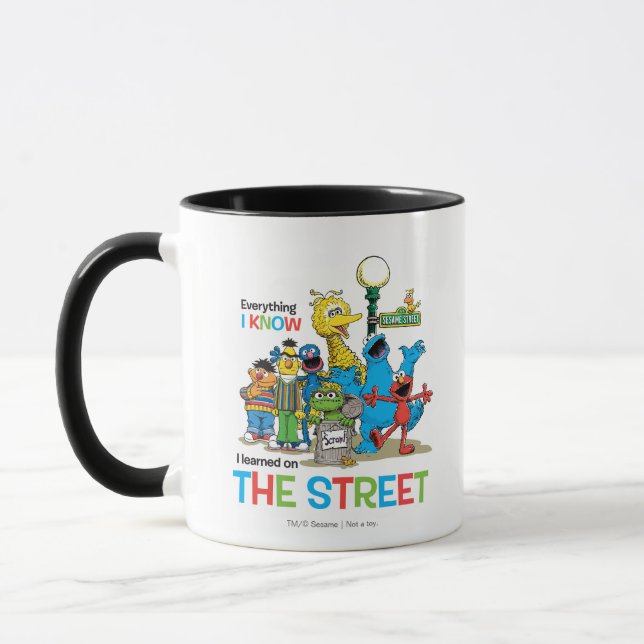 Mug J'ai appris dans la RUE (Gauche)