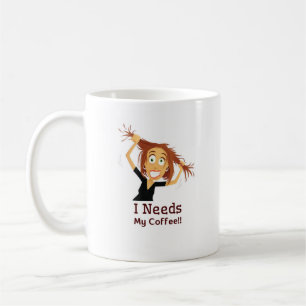 Mug J'Ai Besoin De Café !