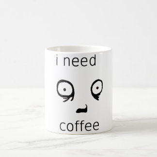 Mug j'ai besoin de café