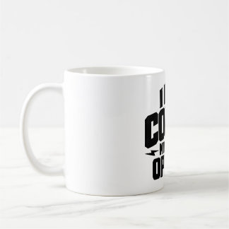 Mug J'ai besoin de café, pas de votre opinion, concept