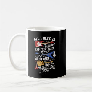 Mug J'Ai Besoin De Cette Guitare Funny Musique Amoureu