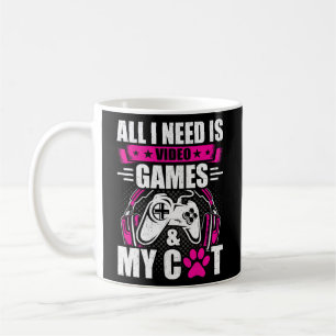 Mug J'ai besoin de jeux vidéo et de mon jeu de gamer v