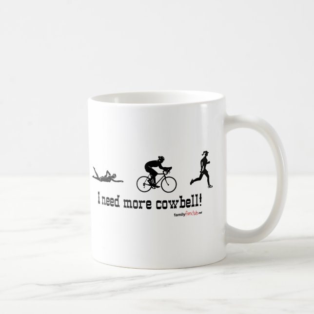Mug J'ai besoin de plus de T-shirt de sonnaille (Droite)