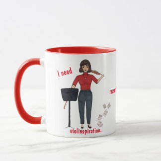 Mug J'Ai Besoin De Violinspiration. T-shirts