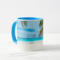 J'Ai Besoin De Vitamine Mer Tropicale Plage Palm T