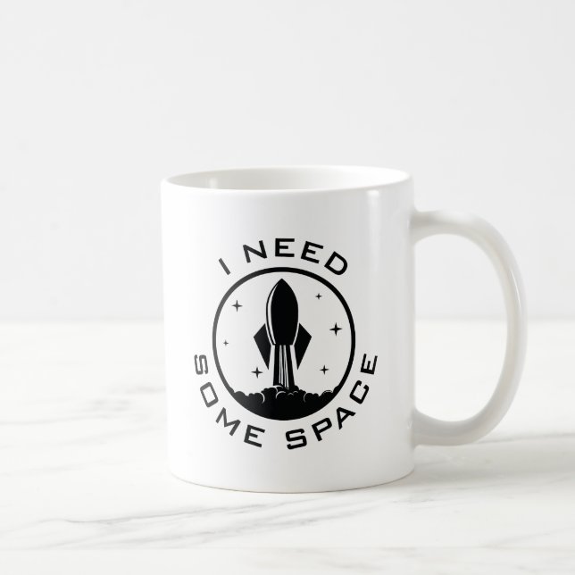 Mug J'Ai Besoin D'Espace (Droite)