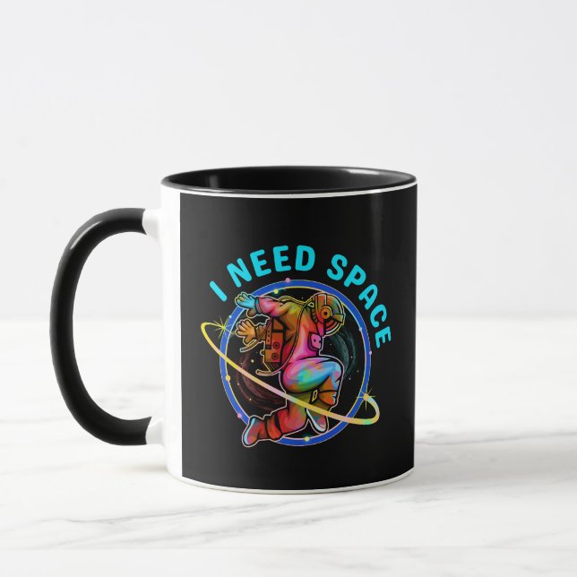 MUG J'AI BESOIN D'ESPACE (Gauche)