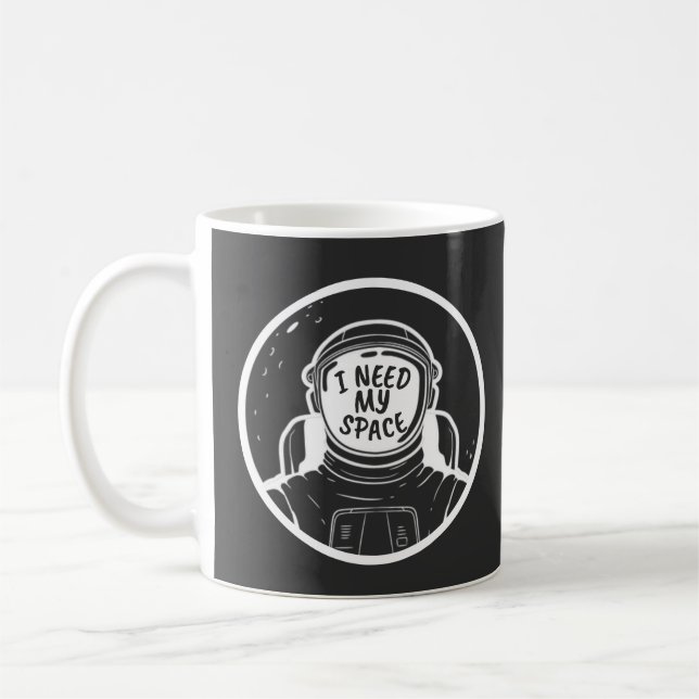 MUG J'AI BESOIN D'ESPACE (Gauche)