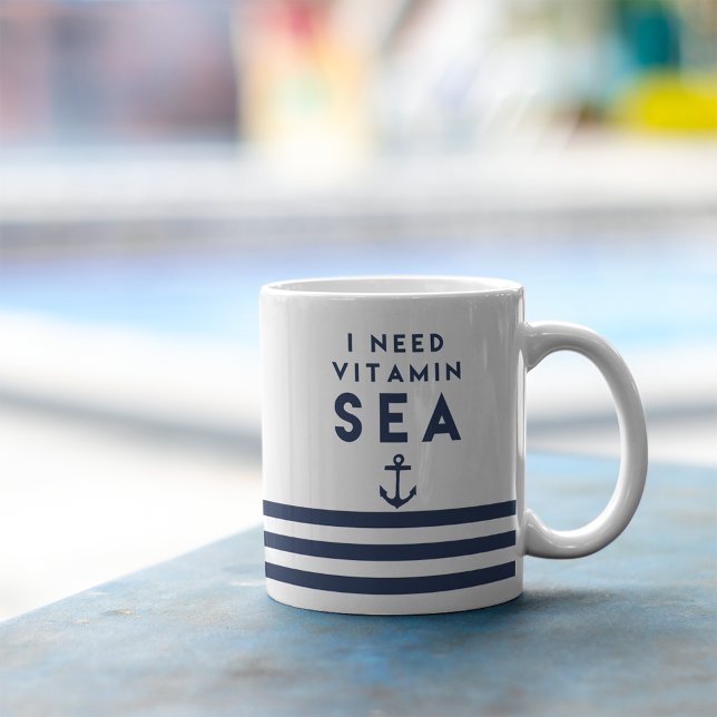 Mug J'ai besoin d'un devis d'Ancre de la marine de la  (Créateur téléchargé)