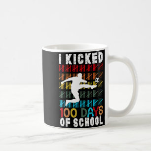 Mug J'ai botté 100 jours de sport de football scolaire