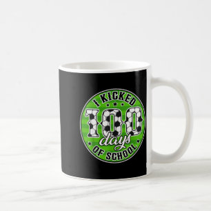 Mug J'ai botté 100 jours de sport de football scolaire