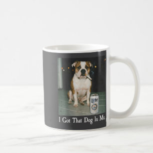 Mug J'ai Ce Chien En Moi Drôle De Bouledogue Qui Boit