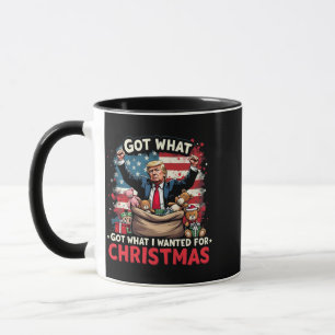 Mug J'Ai Ce Que Je Recherché Pour Noël Trump Père Noël
